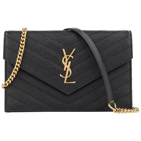 ysl college chain wallet bag|ysl envelope wallet on chain.